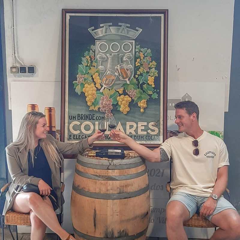 a man and a woman sitting in a room