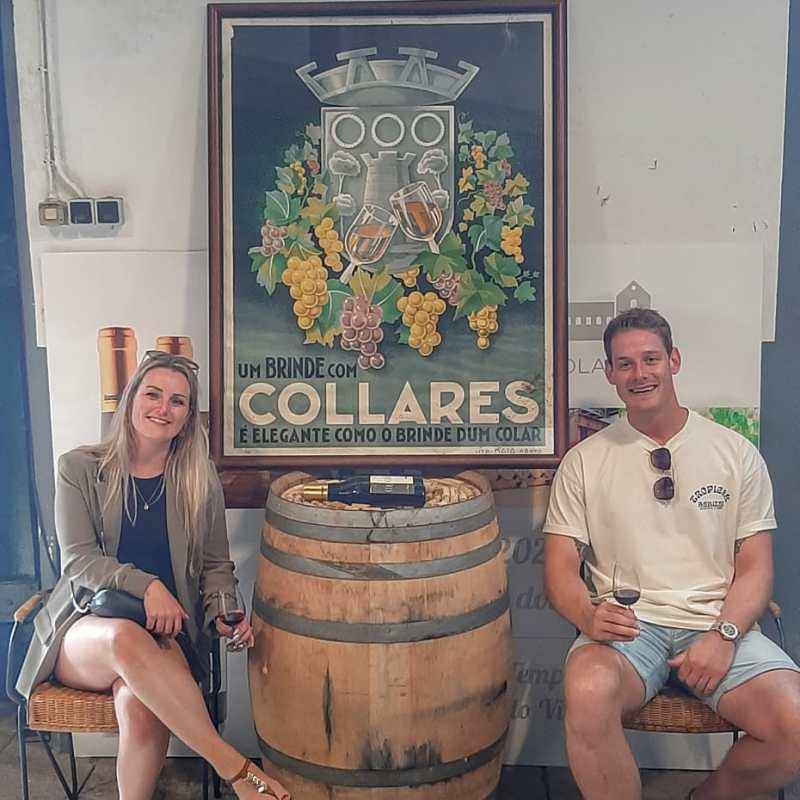 a man and a woman sitting in a room