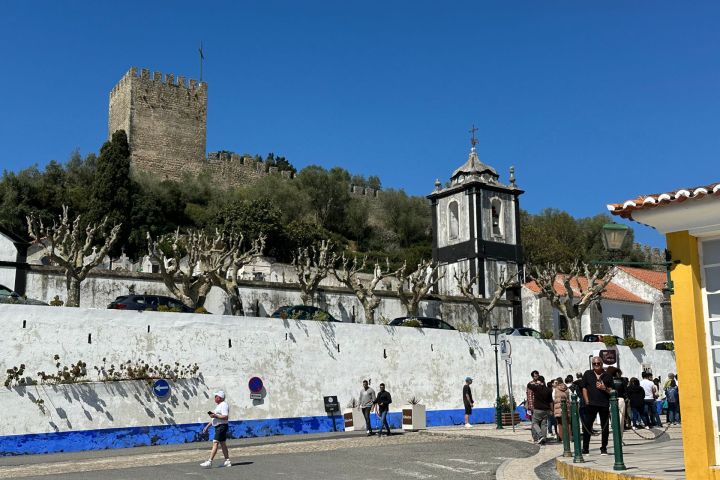 Medieval streets and castle of Óbidos