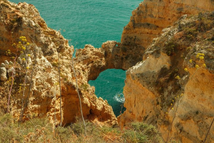 Rock arch at Ponta da Piedade, Lagos